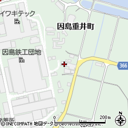 広島県尾道市因島重井町348-1周辺の地図