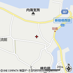 広島県福山市内海町36-1周辺の地図