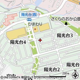 広島県廿日市市陽光台周辺の地図