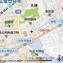 広島県廿日市市天神10周辺の地図