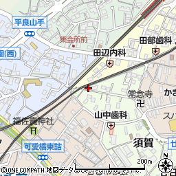 広島県廿日市市須賀1-25周辺の地図
