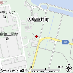 広島県尾道市因島重井町347周辺の地図