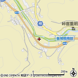 奈良県吉野郡下市町善城323周辺の地図
