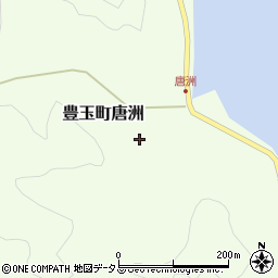 長崎県対馬市豊玉町唐洲192周辺の地図