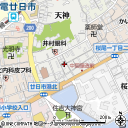 広島県廿日市市天神9周辺の地図