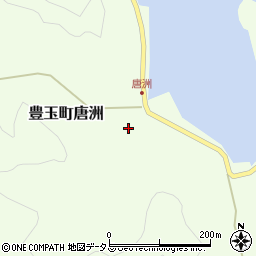 長崎県対馬市豊玉町唐洲123周辺の地図