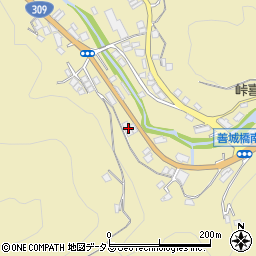 奈良県吉野郡下市町善城322周辺の地図