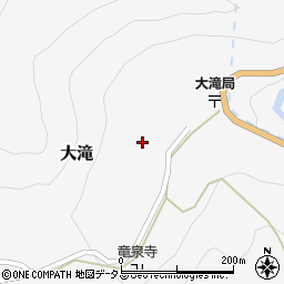 奈良県吉野郡川上村大滝157周辺の地図