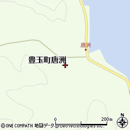 長崎県対馬市豊玉町唐洲106周辺の地図