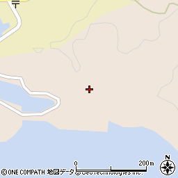 長崎県対馬市豊玉町貝鮒5周辺の地図