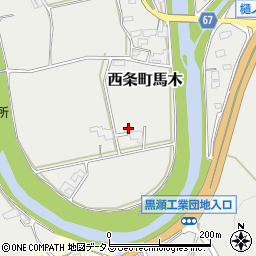 広島県東広島市西条町馬木220周辺の地図