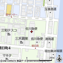 佐川印刷株式会社　高松支店周辺の地図