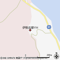 伊勢志摩ユースホステル周辺の地図