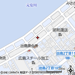 広菱倉庫運輸周辺の地図
