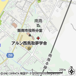 大阪府阪南市鳥取27周辺の地図