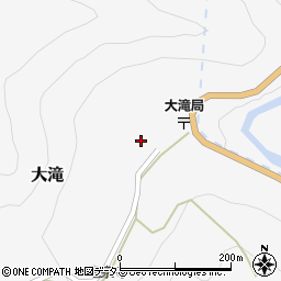 奈良県吉野郡川上村大滝135周辺の地図