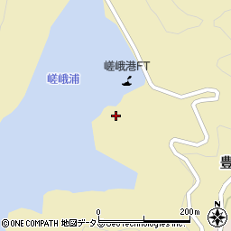 長崎県対馬市豊玉町嵯峨251周辺の地図