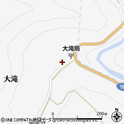 奈良県吉野郡川上村大滝27周辺の地図