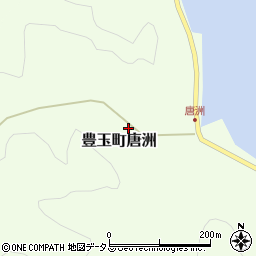 長崎県対馬市豊玉町唐洲96周辺の地図