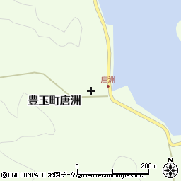 長崎県対馬市豊玉町唐洲73周辺の地図
