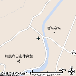 吉賀町六日市デイサービスセンター周辺の地図