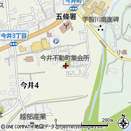今井不動町集会所周辺の地図