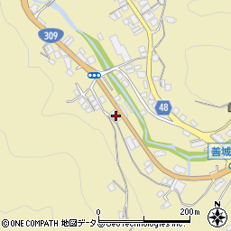 奈良県吉野郡下市町善城312周辺の地図