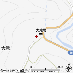 奈良県吉野郡川上村大滝425周辺の地図