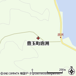 長崎県対馬市豊玉町唐洲95周辺の地図