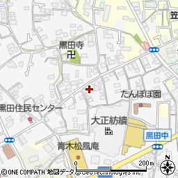 大阪府阪南市黒田483周辺の地図