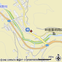 奈良県吉野郡下市町善城640-1周辺の地図
