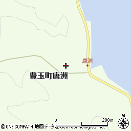 長崎県対馬市豊玉町唐洲76周辺の地図