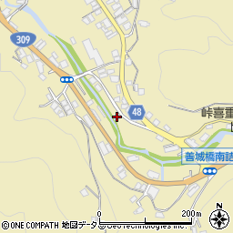 奈良県吉野郡下市町善城625-3周辺の地図