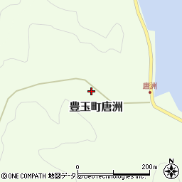 長崎県対馬市豊玉町唐洲92周辺の地図