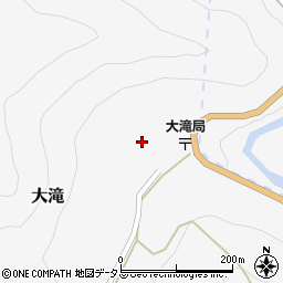 奈良県吉野郡川上村大滝128周辺の地図