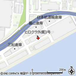 株式会社ヒロクラ　倉庫部周辺の地図