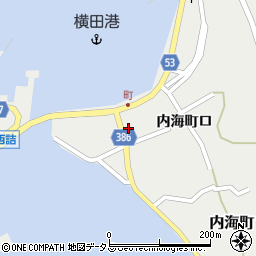 広島県福山市内海町2495周辺の地図