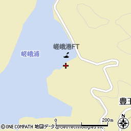 長崎県対馬市豊玉町嵯峨250周辺の地図