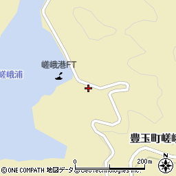 長崎県対馬市豊玉町嵯峨259周辺の地図