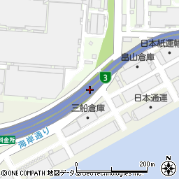 広島高速道路公社宇品営業所周辺の地図