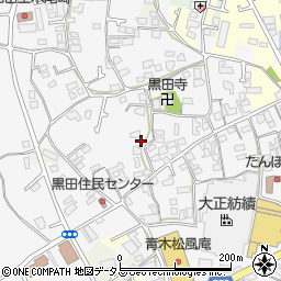 大阪府阪南市黒田540周辺の地図