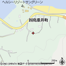 広島県尾道市因島重井町32周辺の地図