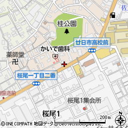 広島県廿日市市桜尾本町10-17周辺の地図