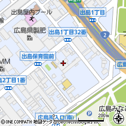 〒734-0013 広島県広島市南区出島の地図