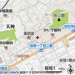 広島県廿日市市桜尾本町7-24周辺の地図