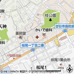 広島県廿日市市桜尾本町7周辺の地図