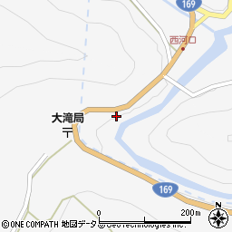 奈良県吉野郡川上村大滝1周辺の地図