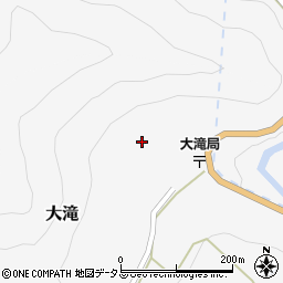 奈良県吉野郡川上村大滝86周辺の地図