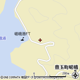 長崎県対馬市豊玉町嵯峨293周辺の地図