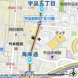 株式会社ちゅうせき　広島営業所周辺の地図